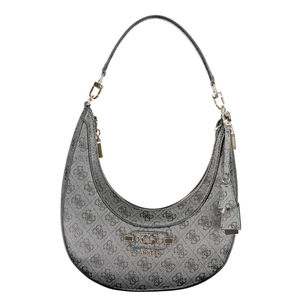 Guess Jeans Black Polyurethane Women's Women's Bag