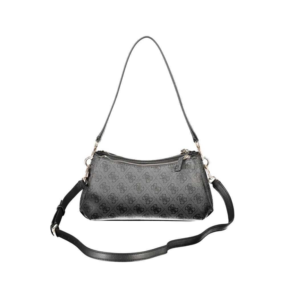 Guess Jeans Black Polyurethane Women's Women's Bag