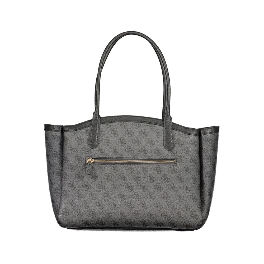 Guess Jeans Black Polyurethane Women's Women's Bag