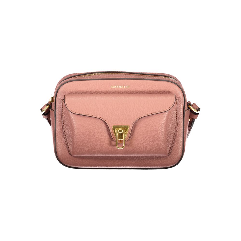 Coccinelle Pink Leather Women's Women's Bag