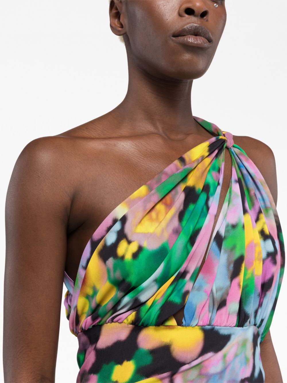 Az Factory With Lutz Huelle Women's One Shoulder Mini Dress