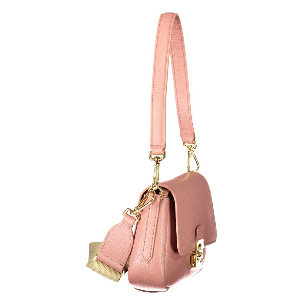 Coccinelle Pink Leather Women's Handbag