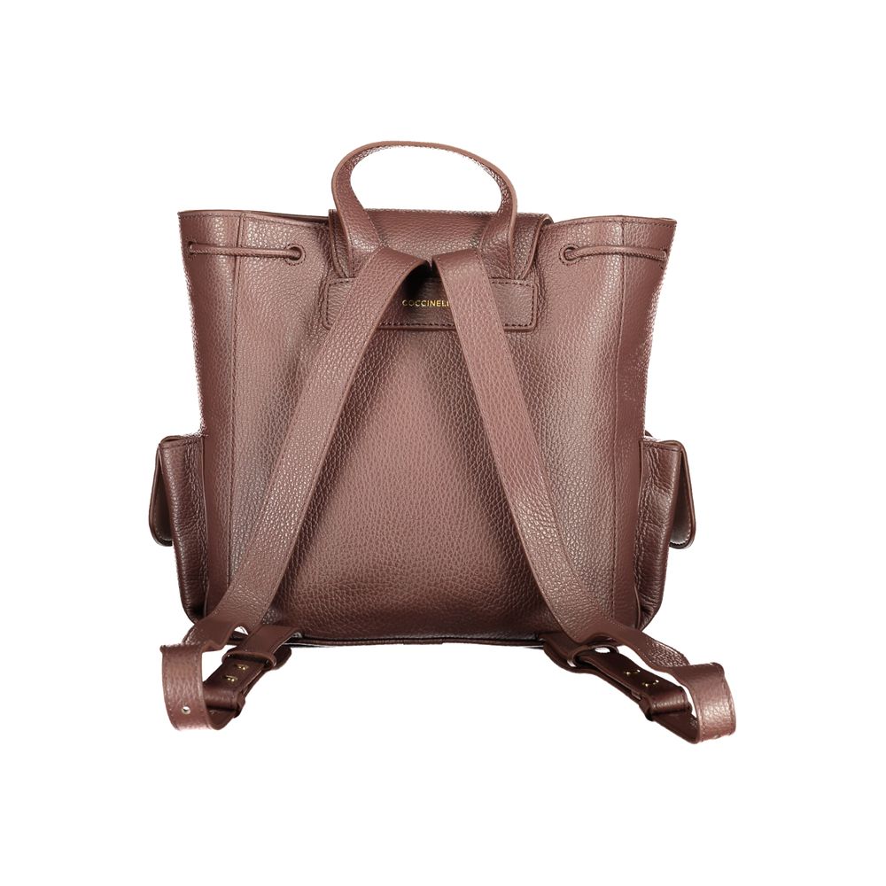 Coccinelle Brown Leather Women's Backpack