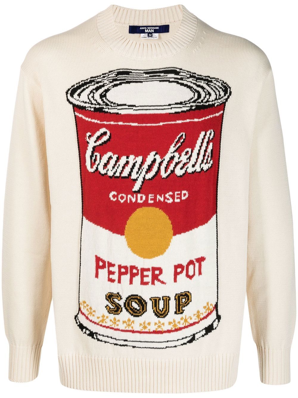 Junya Watanabe Men's Printed Cotton Sweater