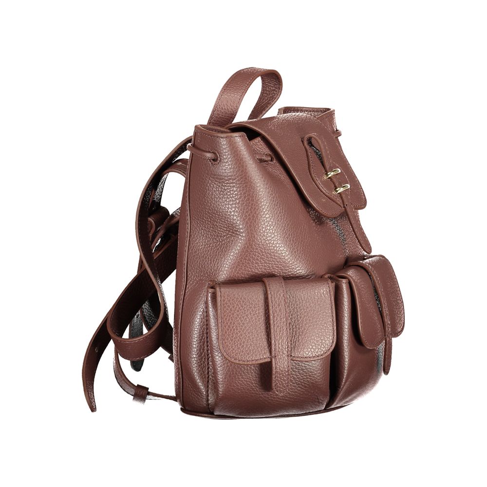 Coccinelle Brown Leather Women's Backpack