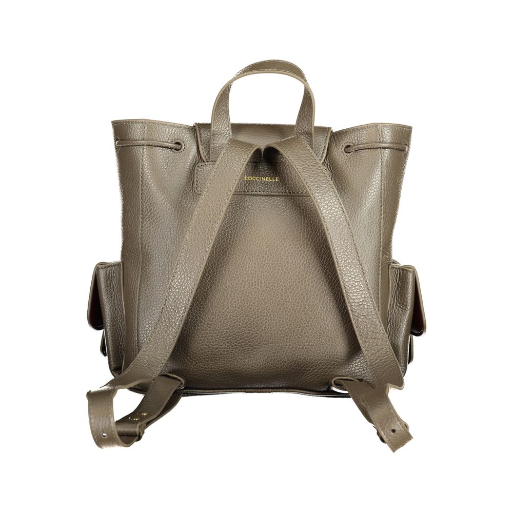Coccinelle Brown Leather Women's Backpack