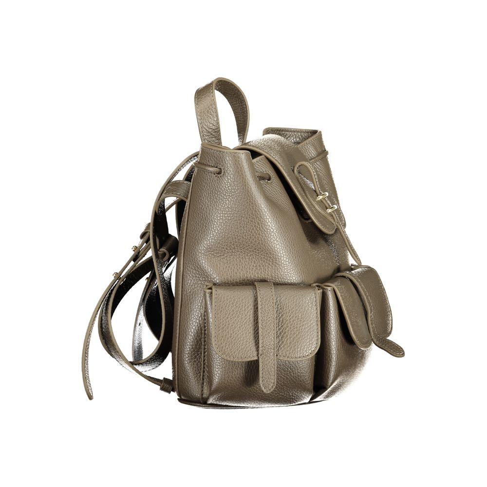 Coccinelle Brown Leather Women's Backpack