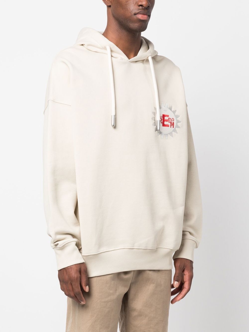 Emporio Armani Men's Cotton Hoodie With Logo