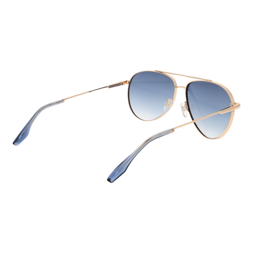 Trussardi Gold Stainless Steel Men's Sunglasses