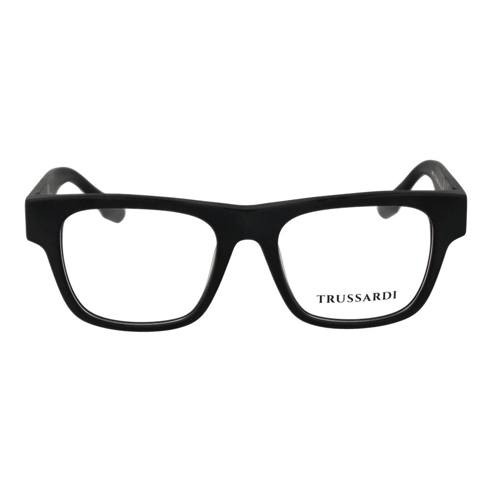 Trussardi Black Acetate Glasses Men's (Frames)