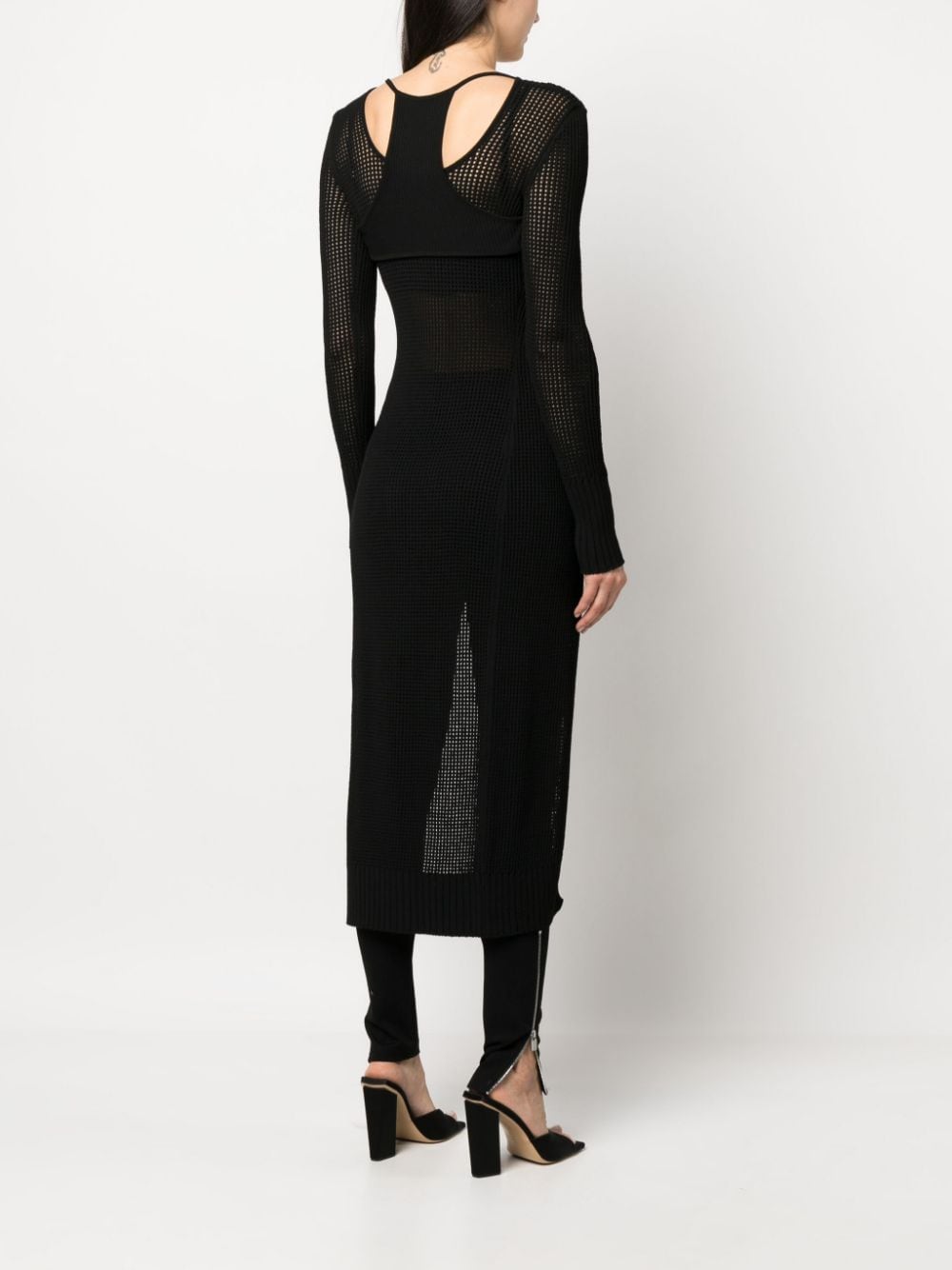 AndreäDamo Knit Long Cardigan