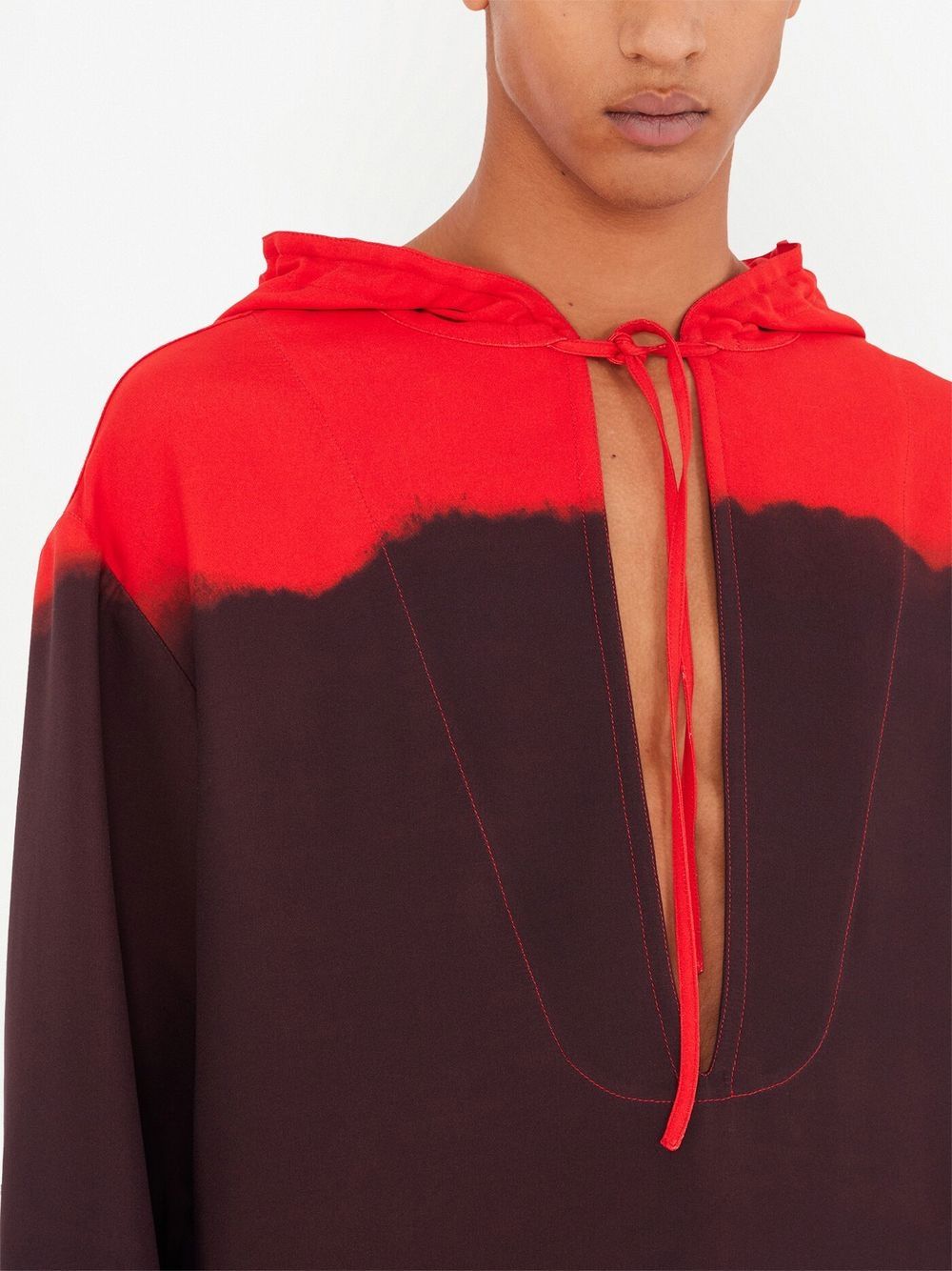 Ferragamo Men's Printed Oversized Kaftan