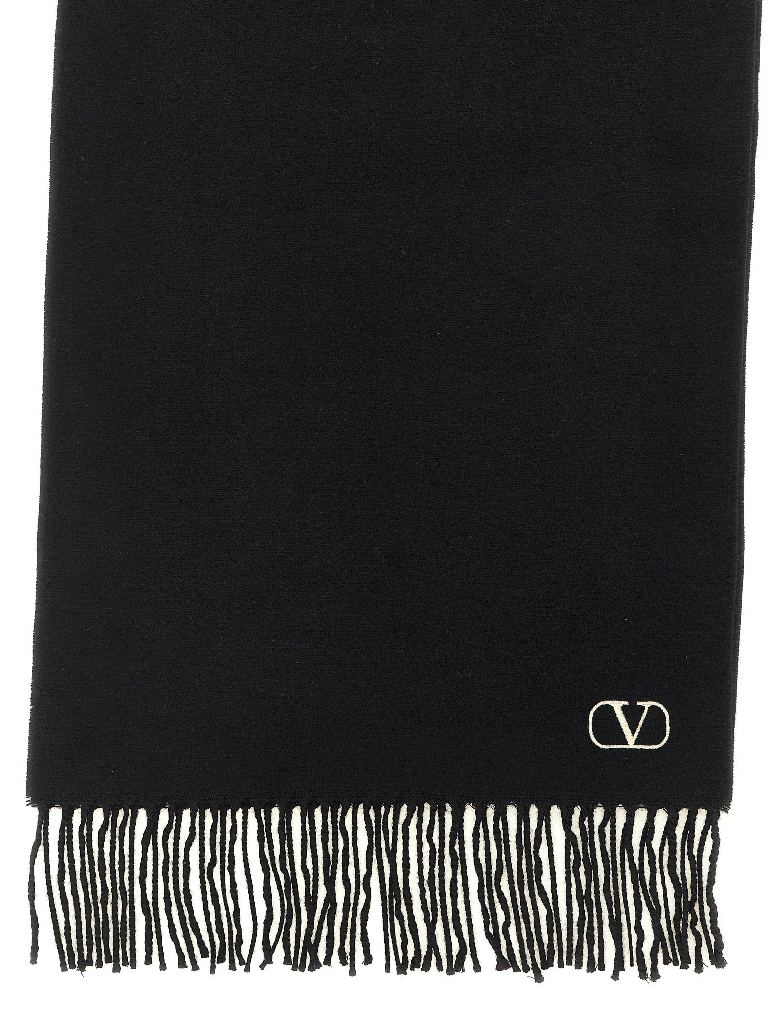Valentino Garavani Bicolor Cashmere Men's Scarf