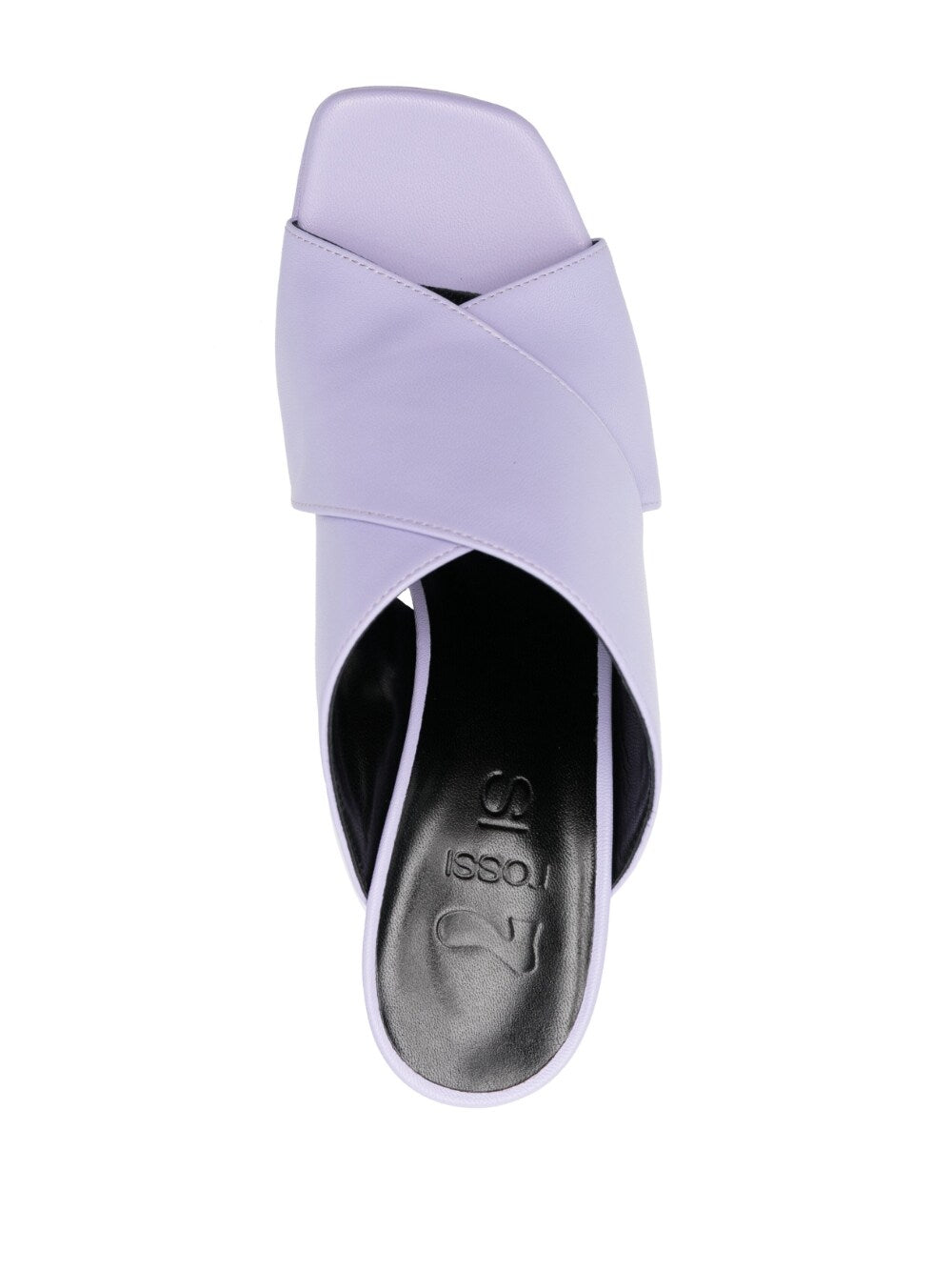Si Rossi Women's 130Mm Platform Leather Mules
