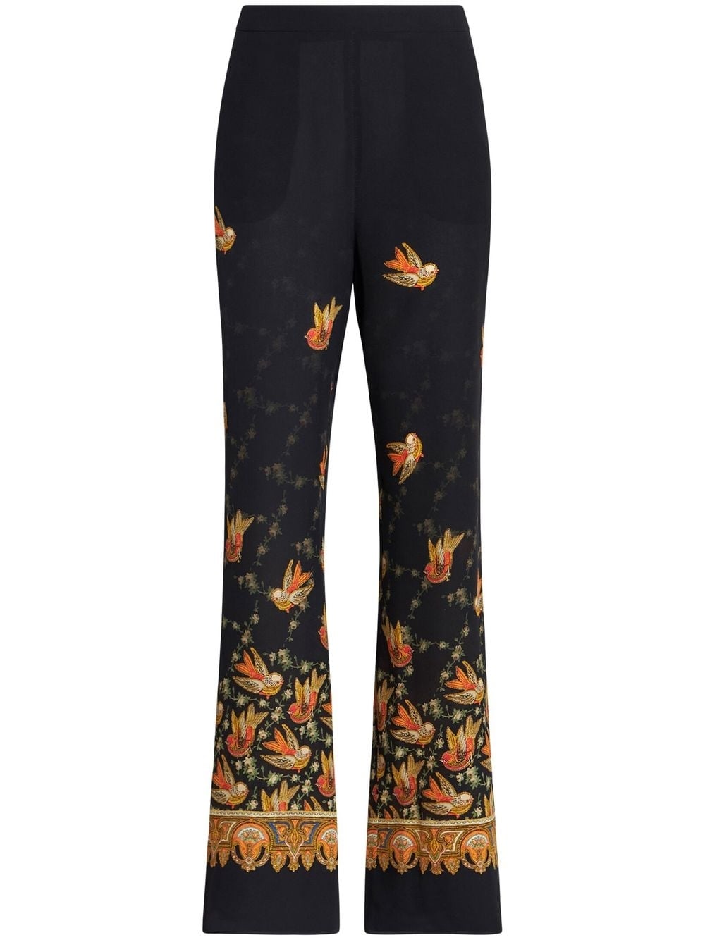 Etro Women's Straight Trousers With Paisley Print