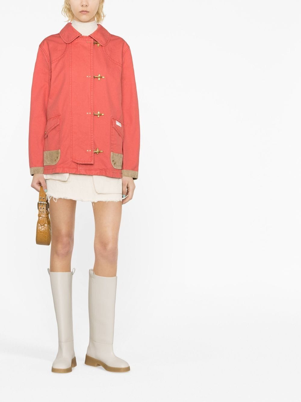 Fay Women's Cotton 4 Hooks Jacket