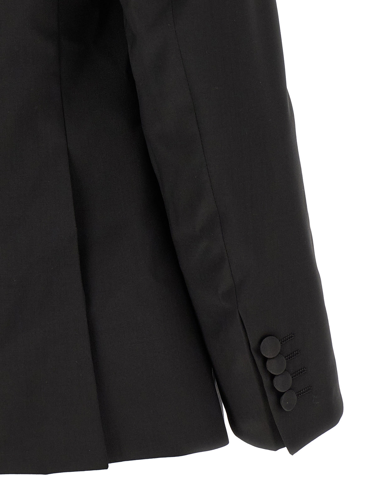 Pal Zileri Black Wool Two-Piece Men's Suit