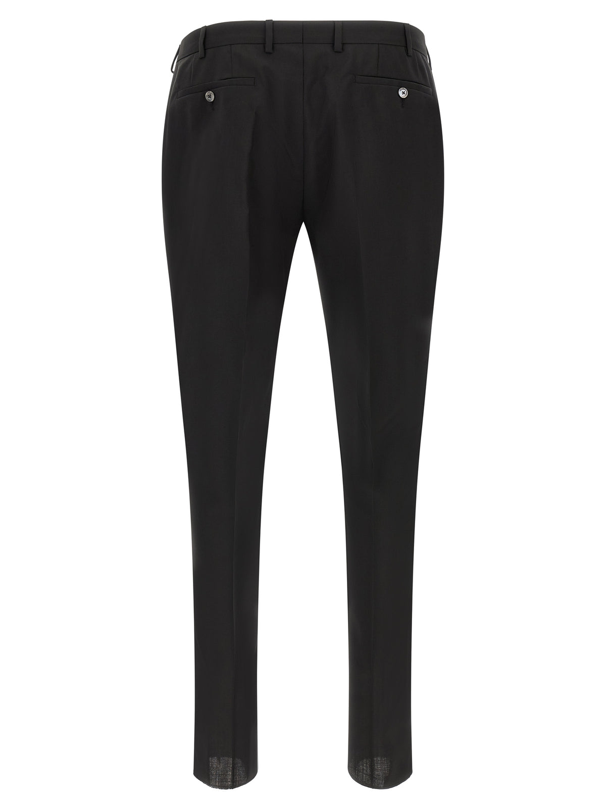 Pal Zileri Black Wool Two-Piece Men's Suit
