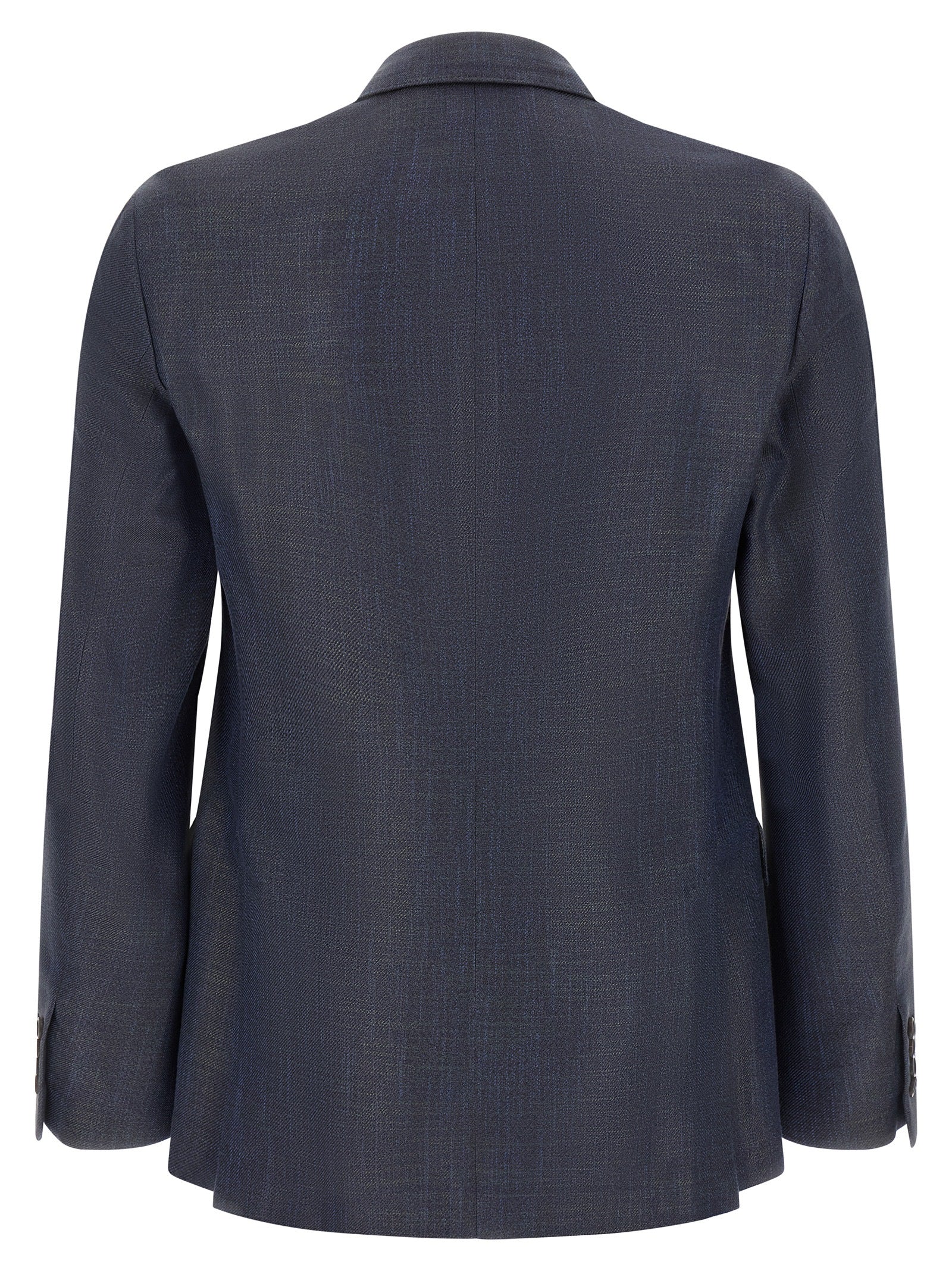 Pal Zileri Blue Viscose Men's Blazer