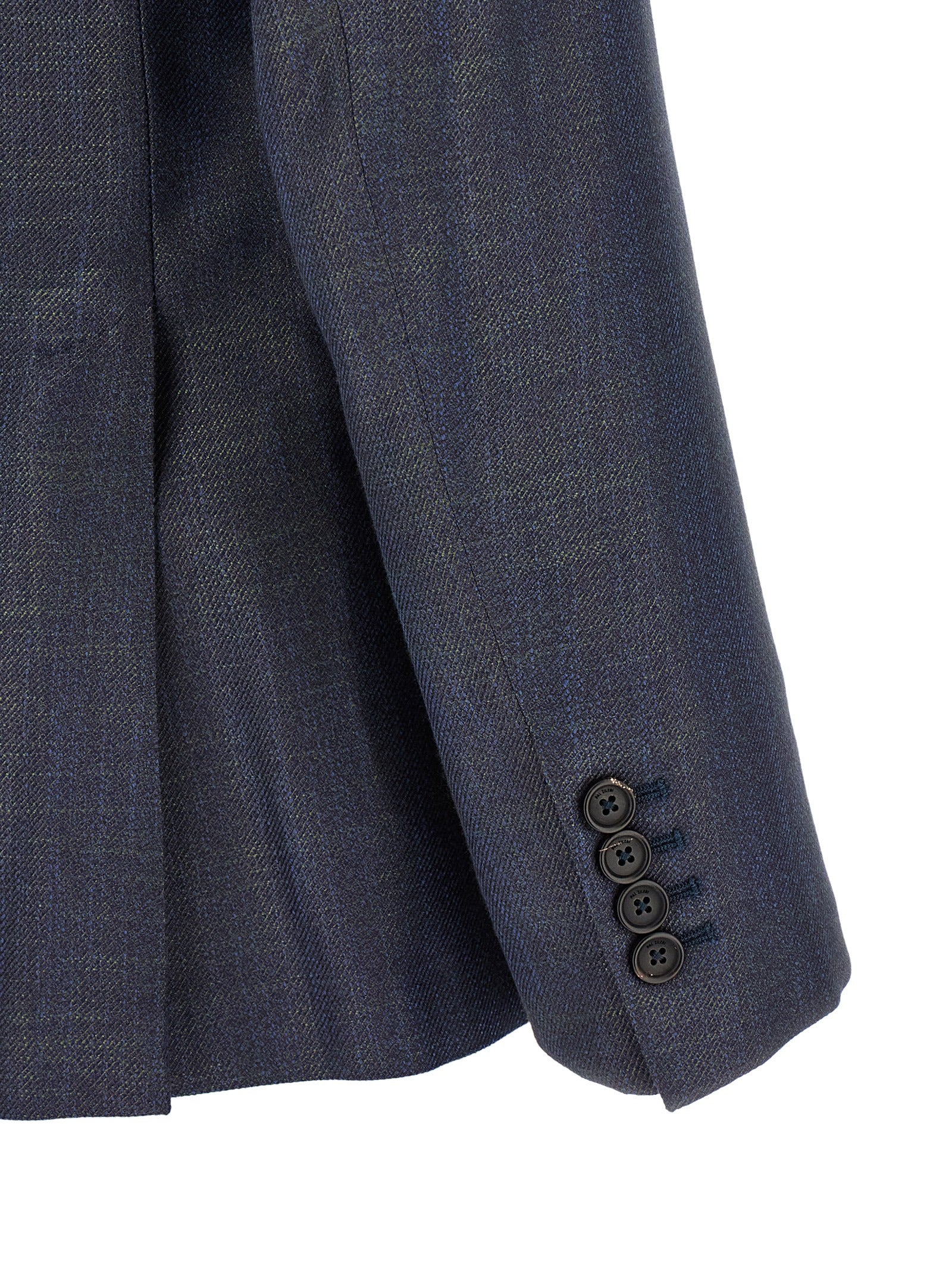 Pal Zileri Blue Viscose Men's Blazer