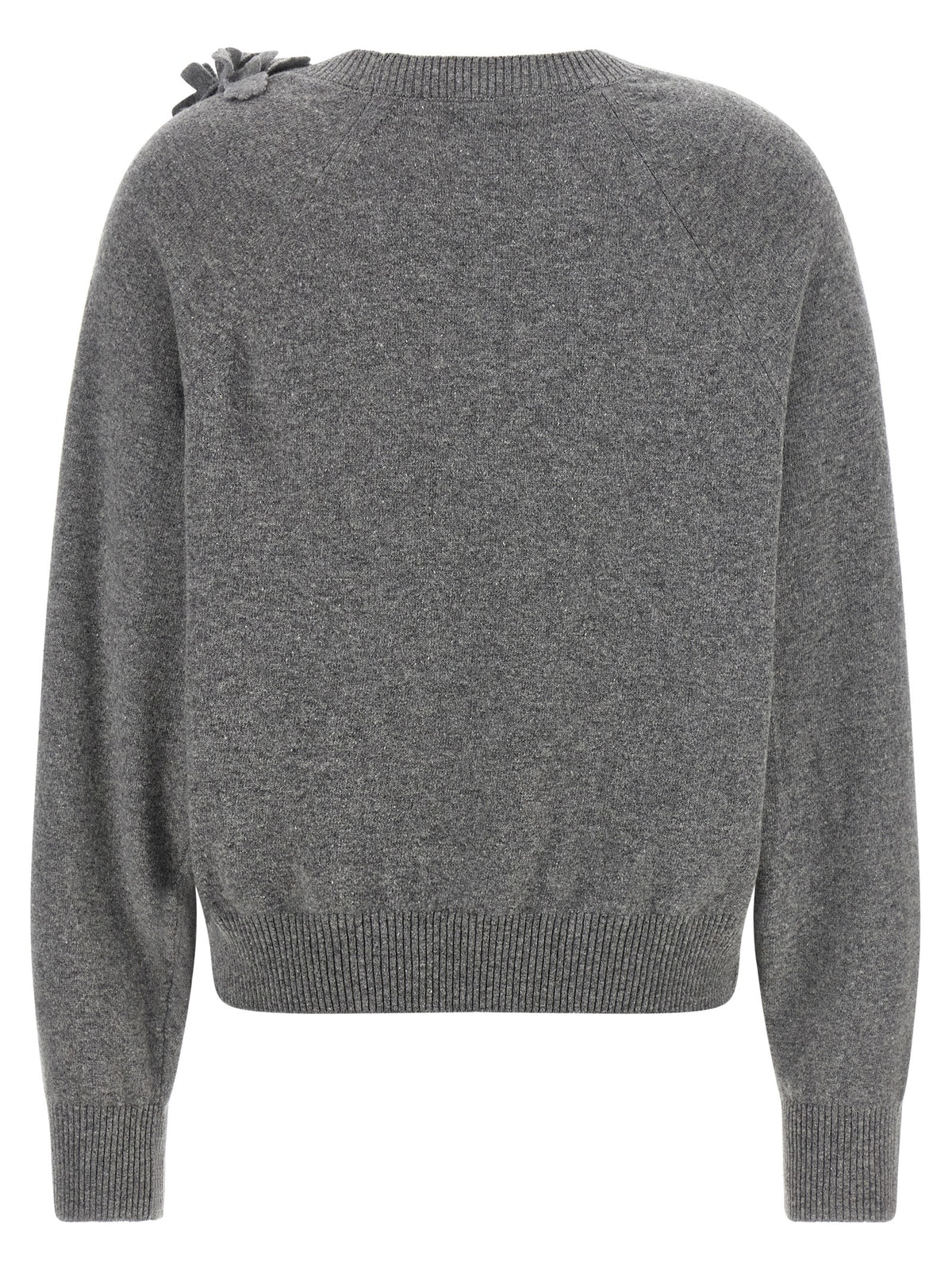 Alberta Ferretti Gray Virgin Wool Women's Cardigan