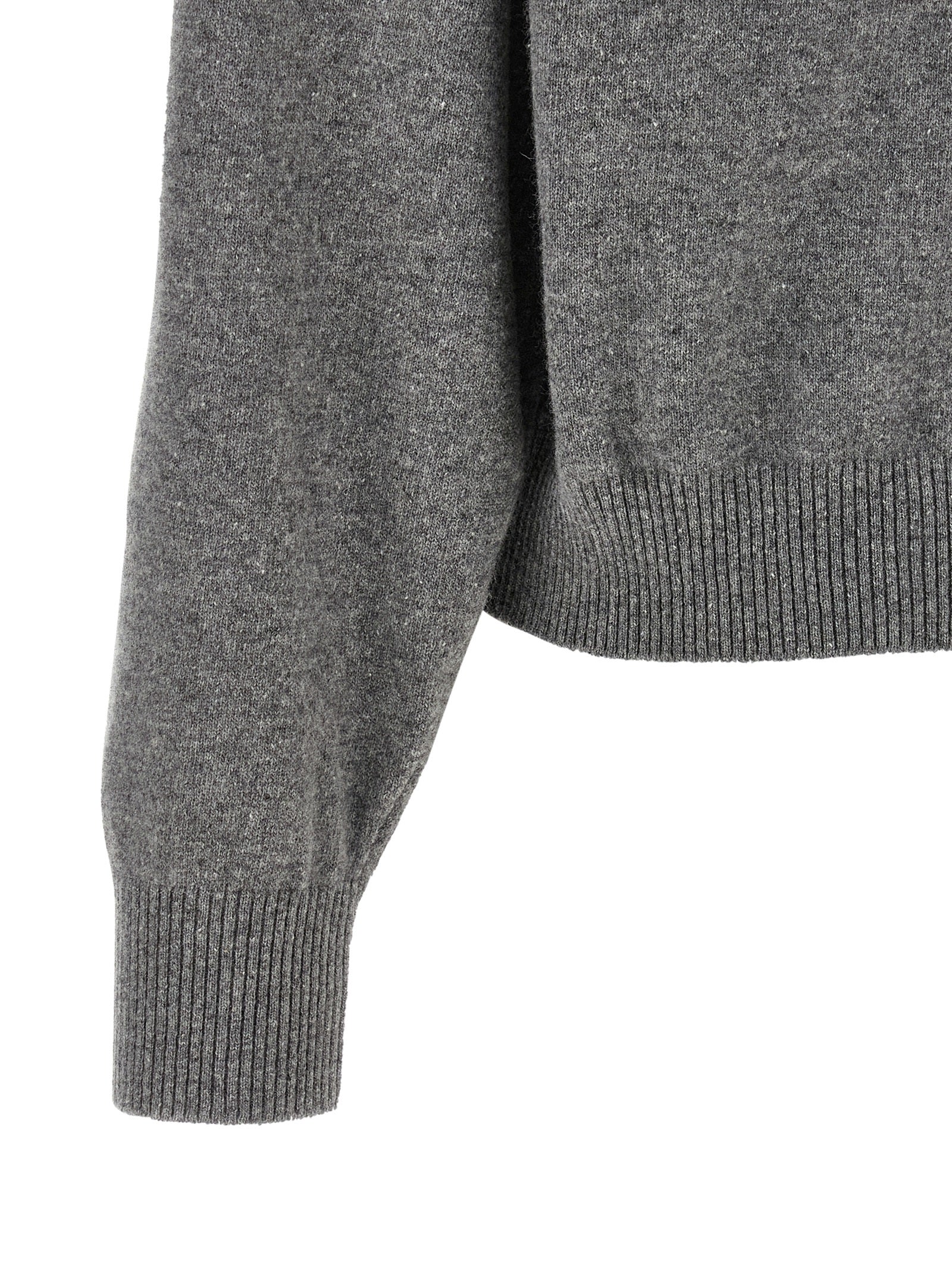 Alberta Ferretti Gray Virgin Wool Women's Cardigan