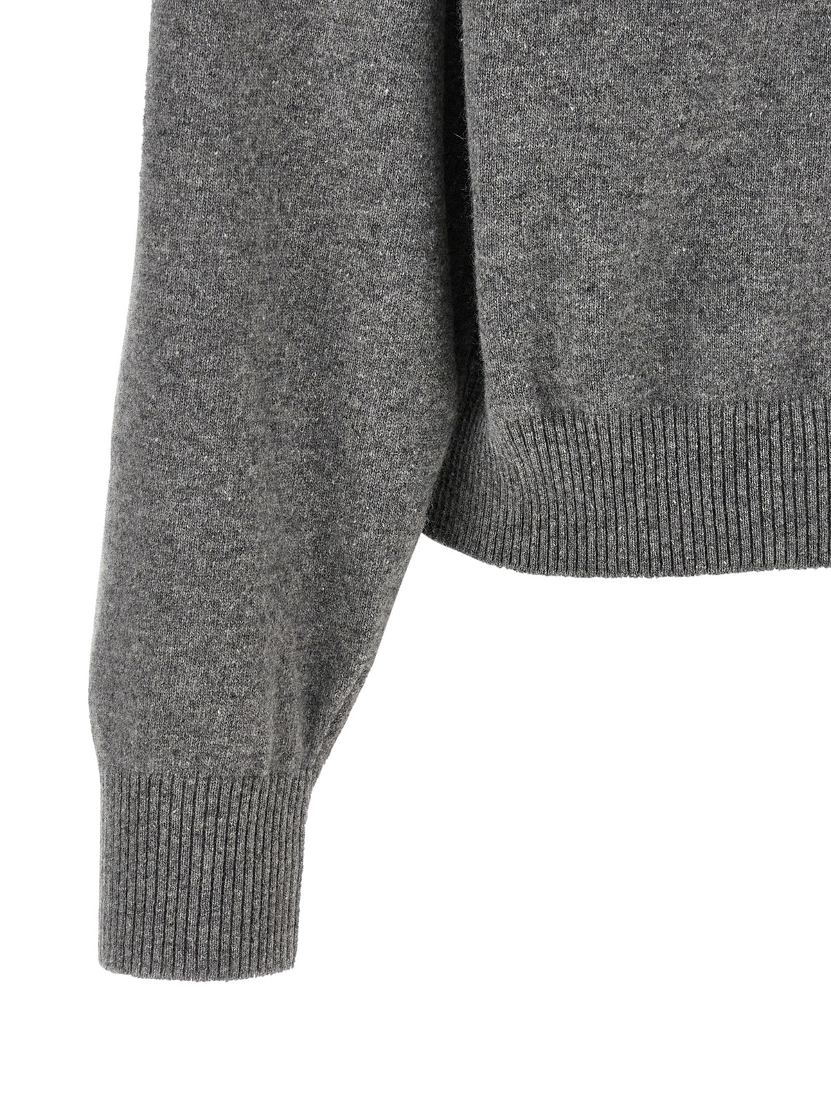 Alberta Ferretti Gray Virgin Wool Women's Cardigan