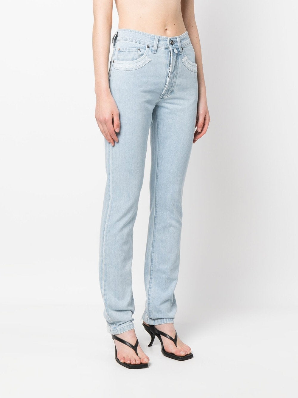 032C Women's Patchwork Organic Cotton Jeans