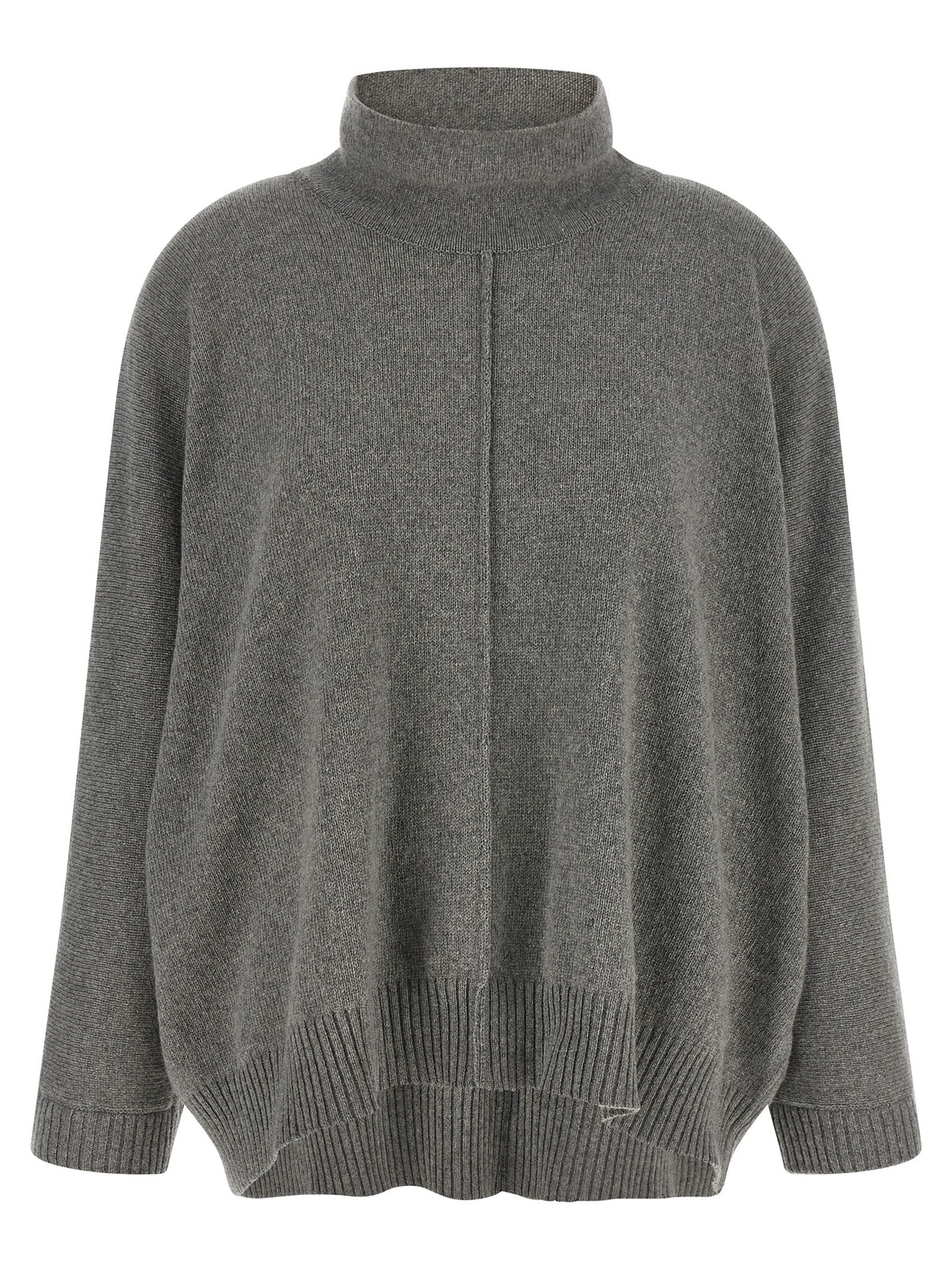 Alberta Ferretti Gray Cashmere Women's Cardigan