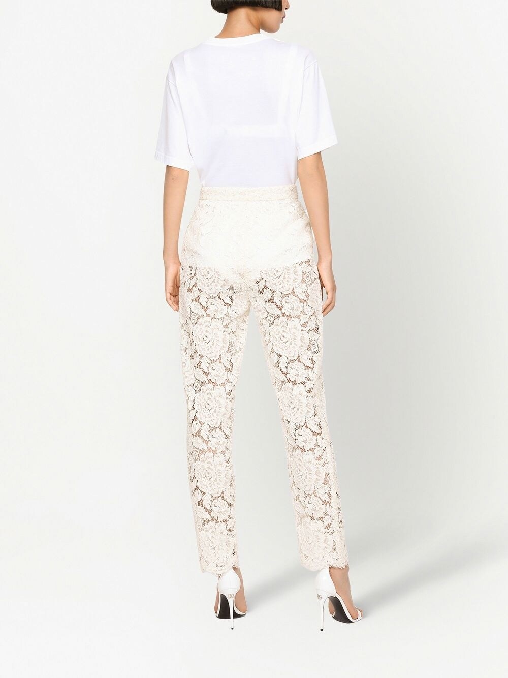 Dolce & Gabbana Women's Floral Lace Trousers