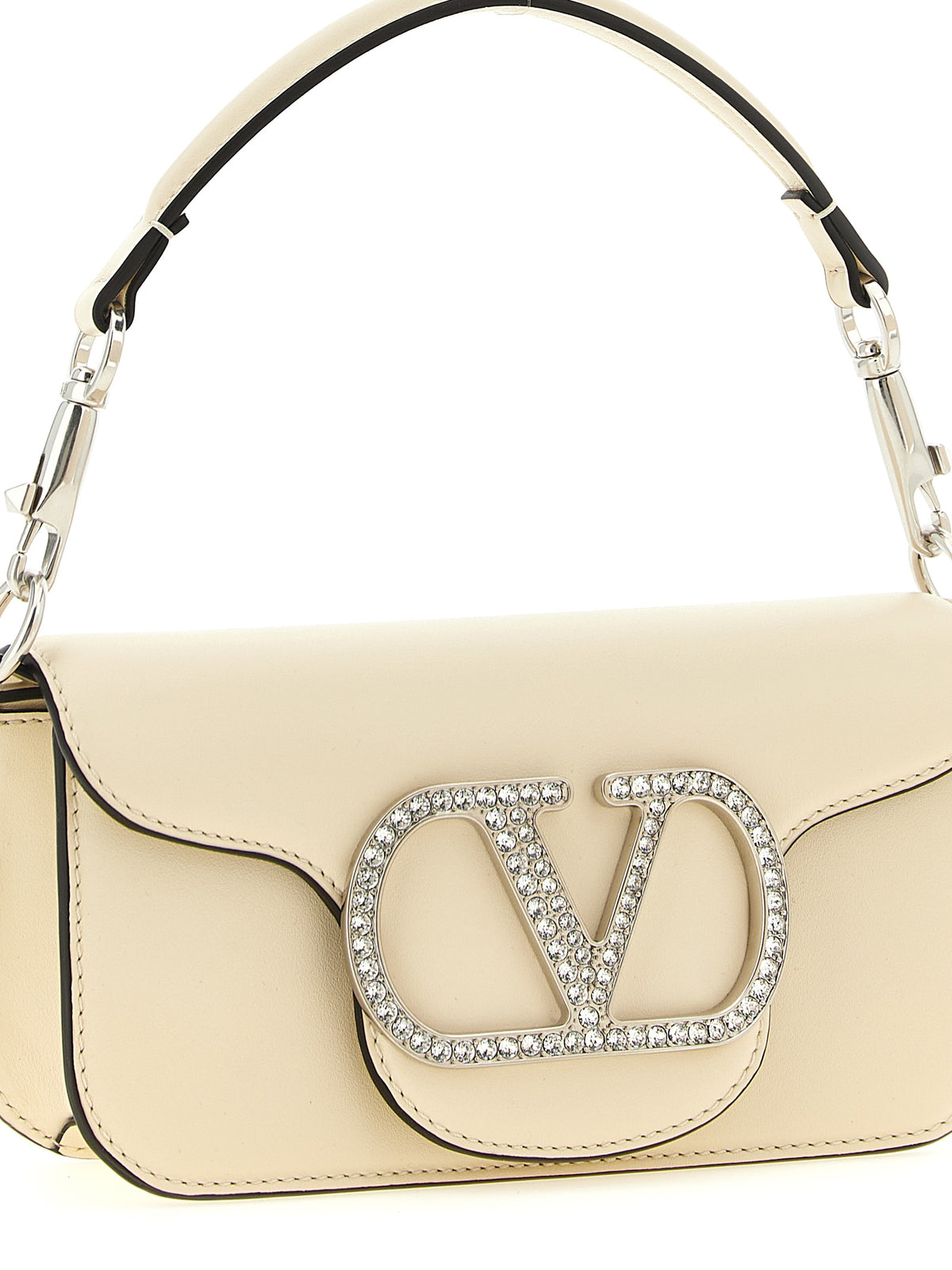 Valentino Garavani White Calfskin Shoulder Women's Bag
