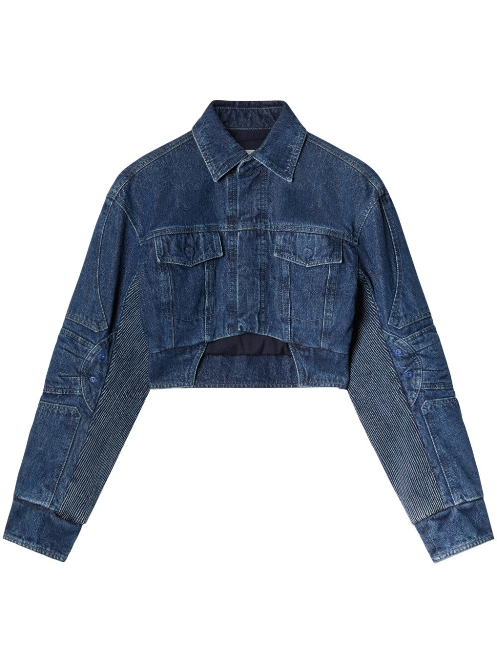 Off White Women's Cropped Denim Jacket