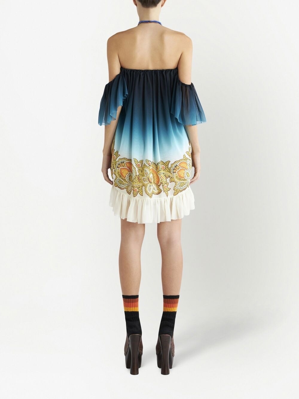 Etro Women's Paisley-Print Silk Dress