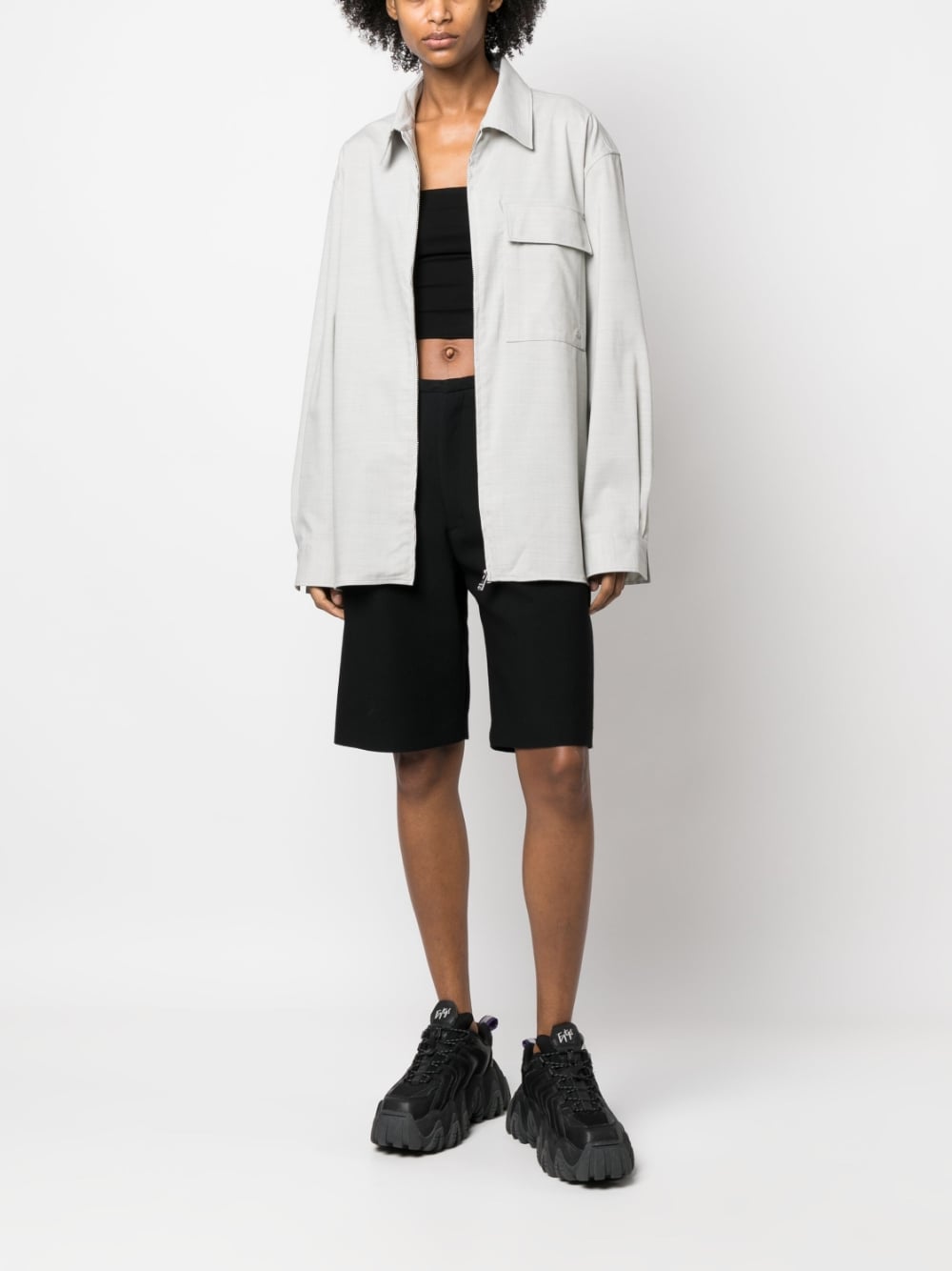 ÃTudes Wool Blend Shirt
