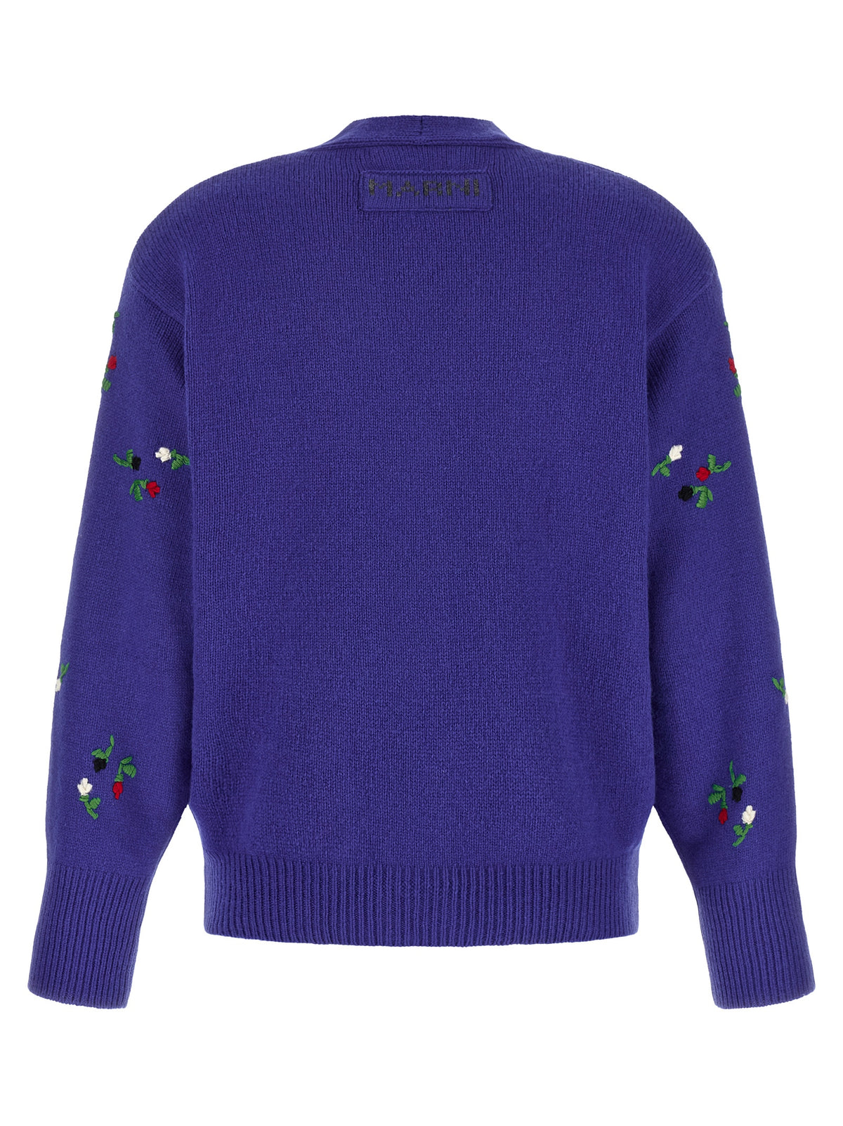 Marni Blue Virgin Wool Women's Cardigan