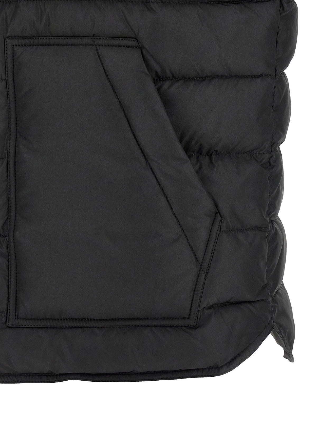 Dolce & Gabbana Black Polyester Sleeveless Men's Jacket