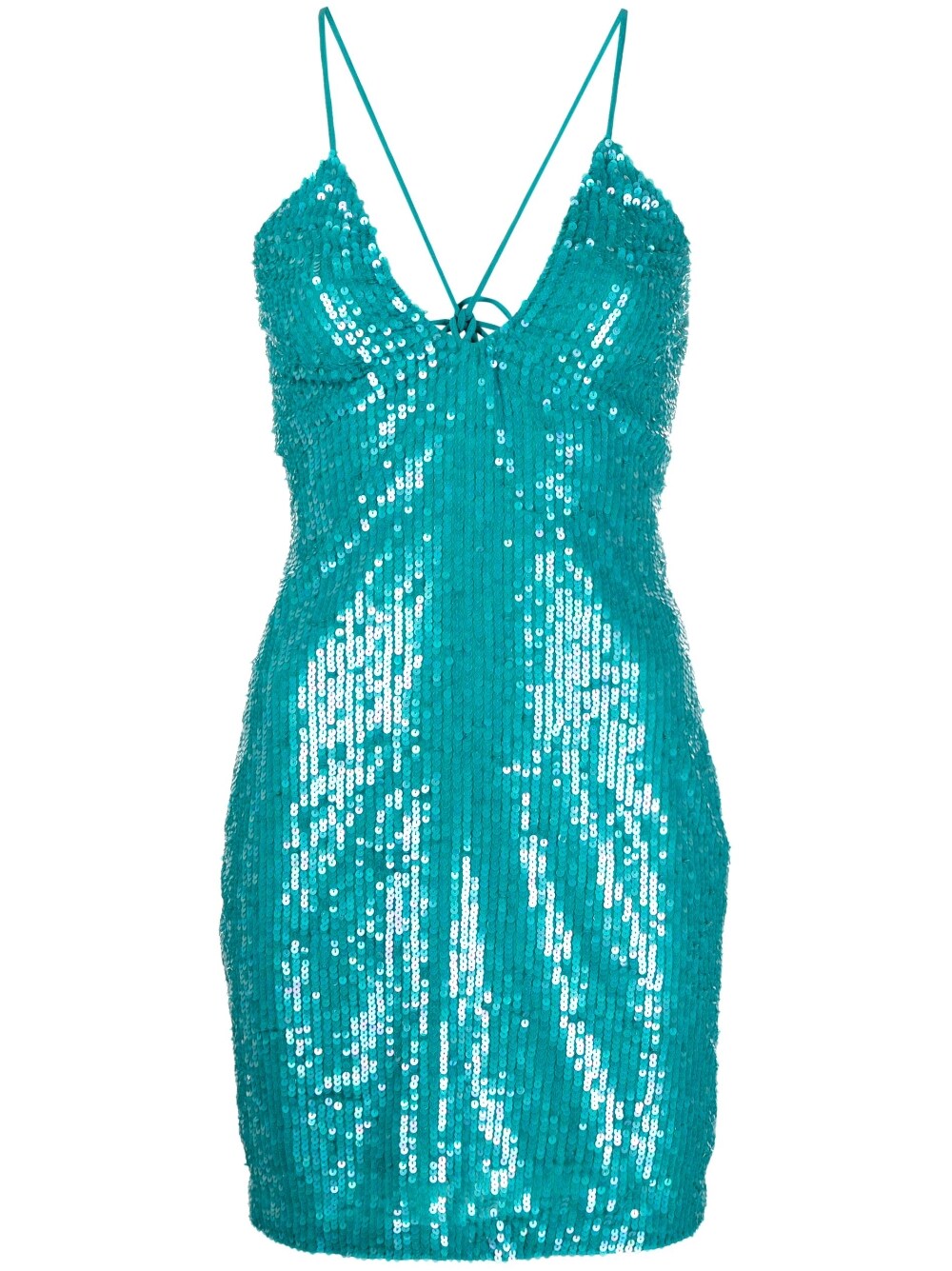 P.A.R.O.S.H. Women's Sequined Mini Dress