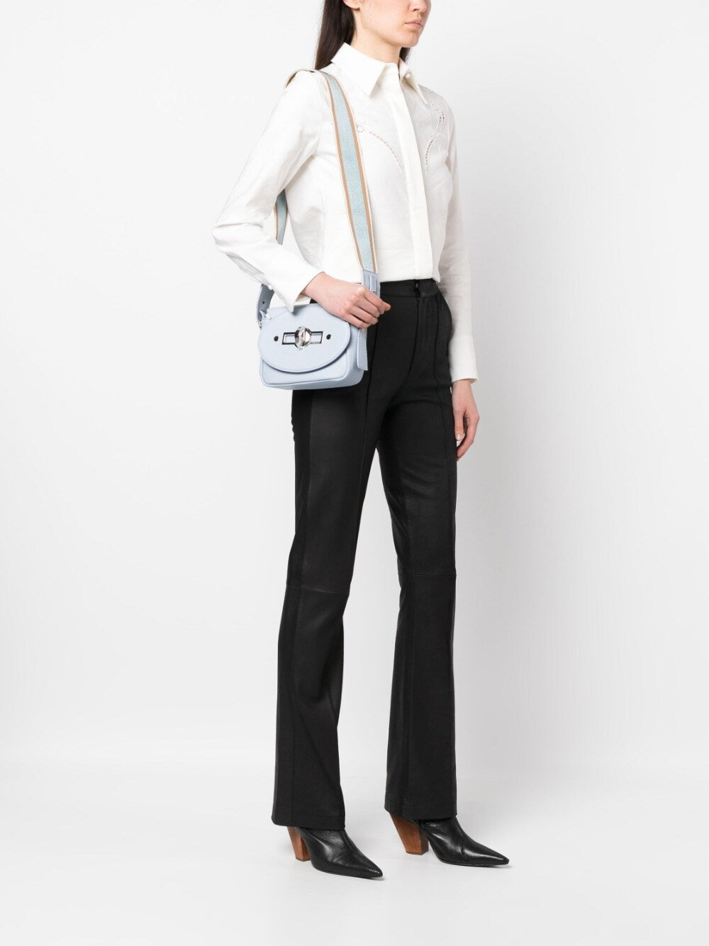 Zanellato Women's Small Tina Daily Leather Crossbody Bag