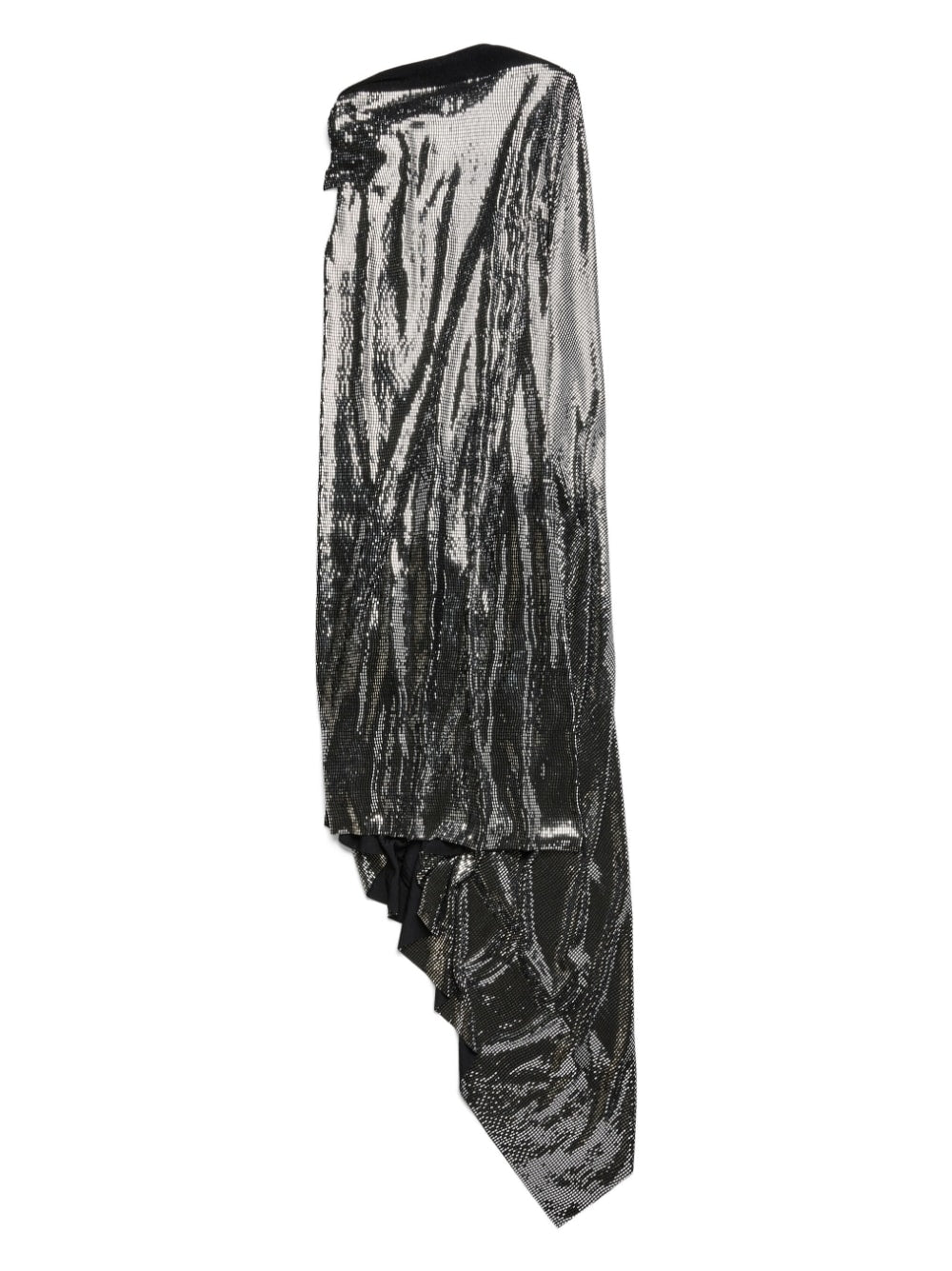 Balenciaga Women's Metallic Effect Midi Dress
