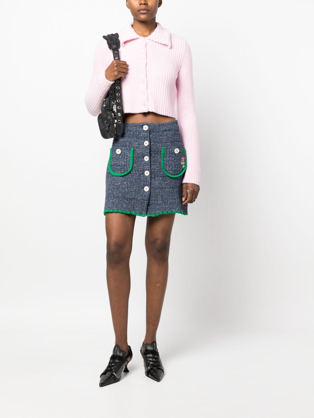 Cormio Women's Cotton Mini Skirt