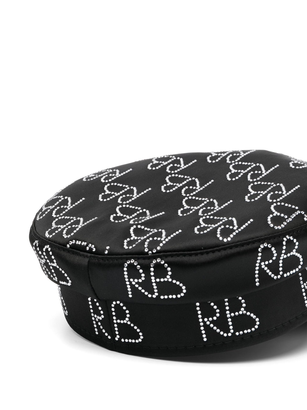 Ruslan Baginskiy Women's Crystal-Embellished Baker Boy Hat