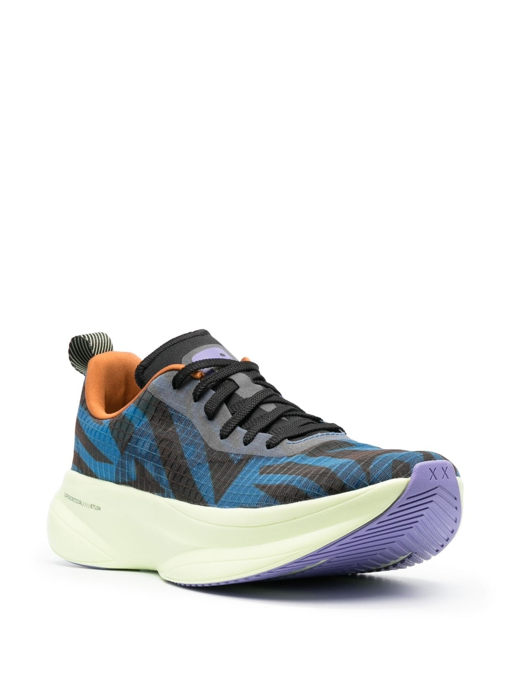 Brand Black Men's Sneakers Blue