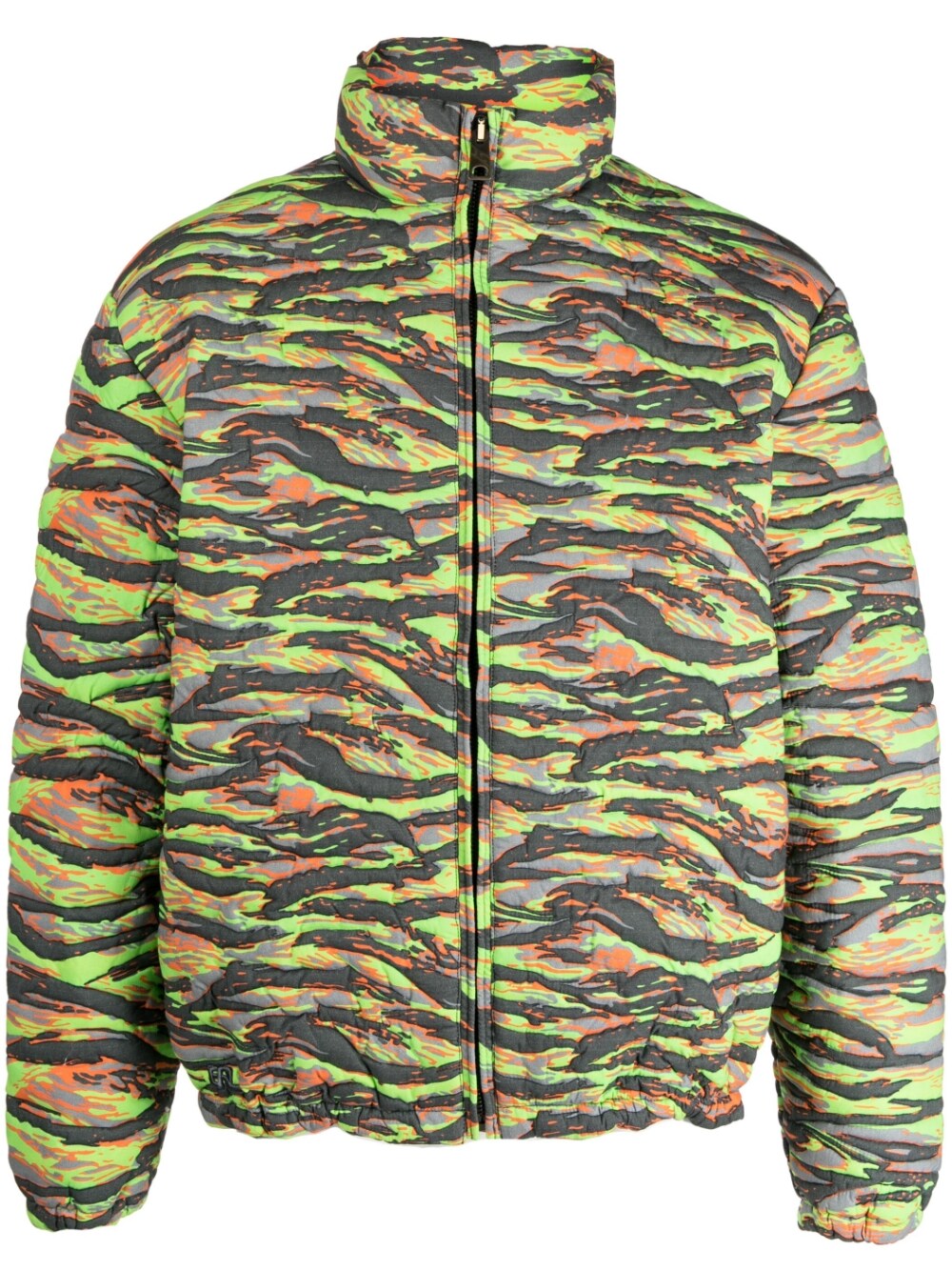 Erl Men's Printed Quilted Down Jacket
