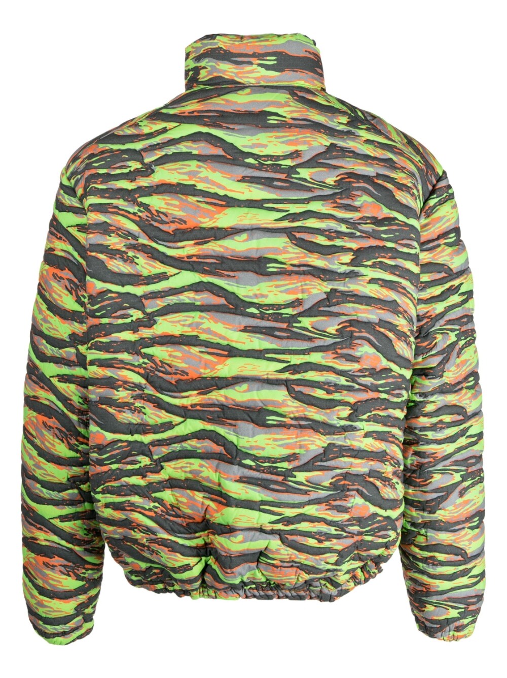 Erl Men's Printed Quilted Down Jacket