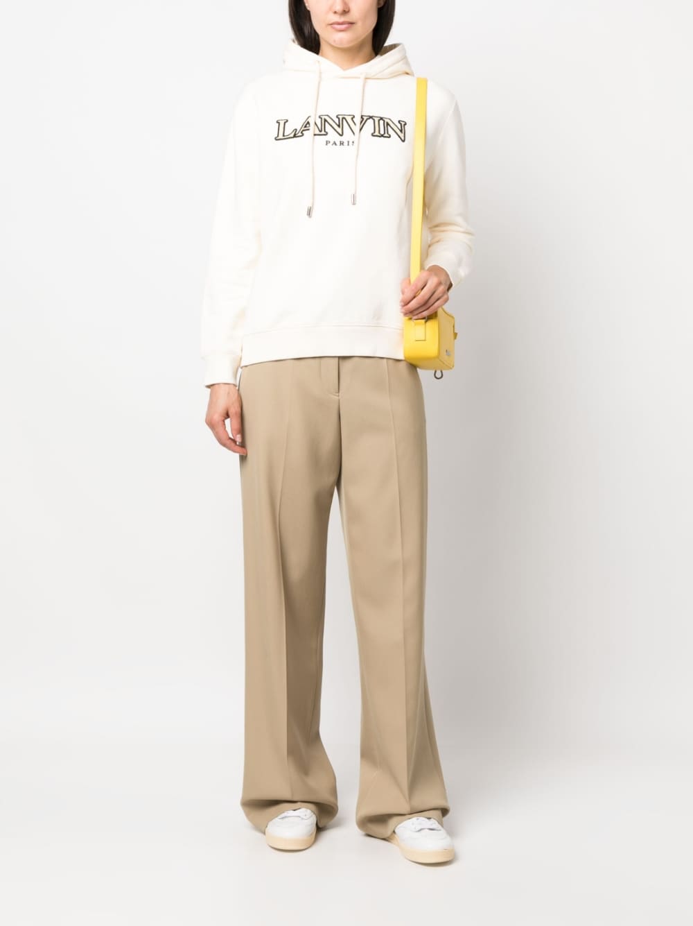 Lanvin Women's Logo Cotton Hoodie