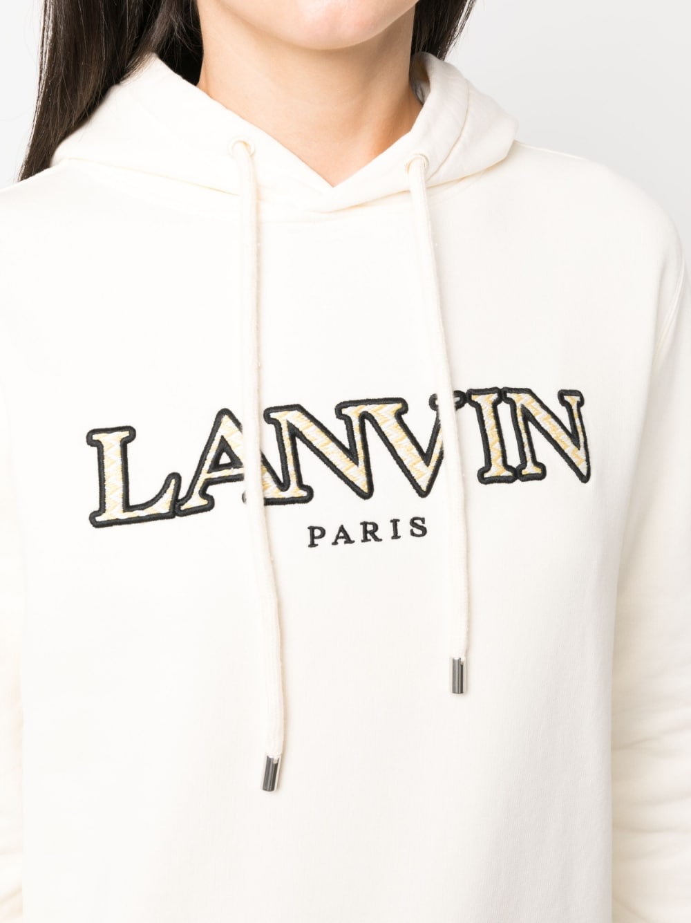 Lanvin Women's Logo Cotton Hoodie