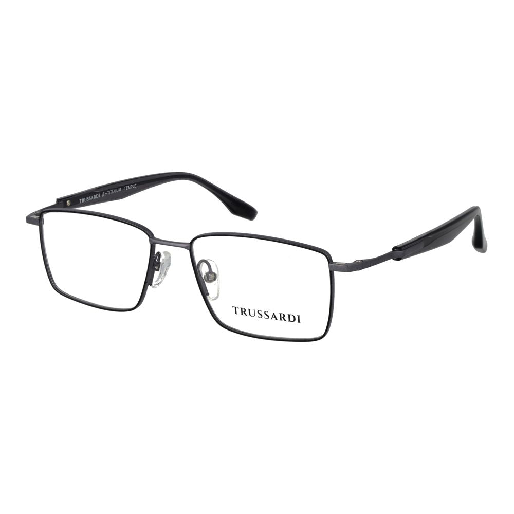 Trussardi Gray Titanium Glasses Men's (Frames)