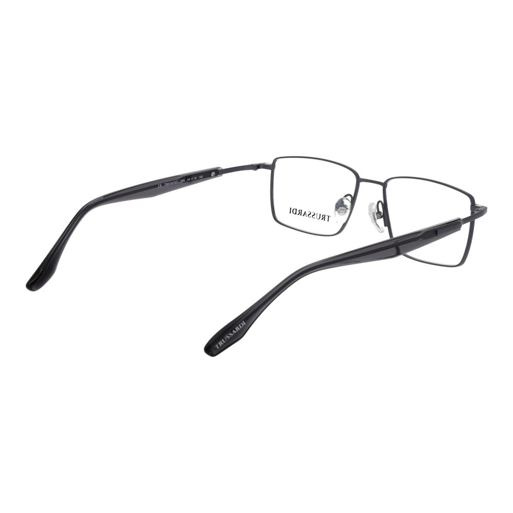 Trussardi Gray Titanium Glasses Men's (Frames)