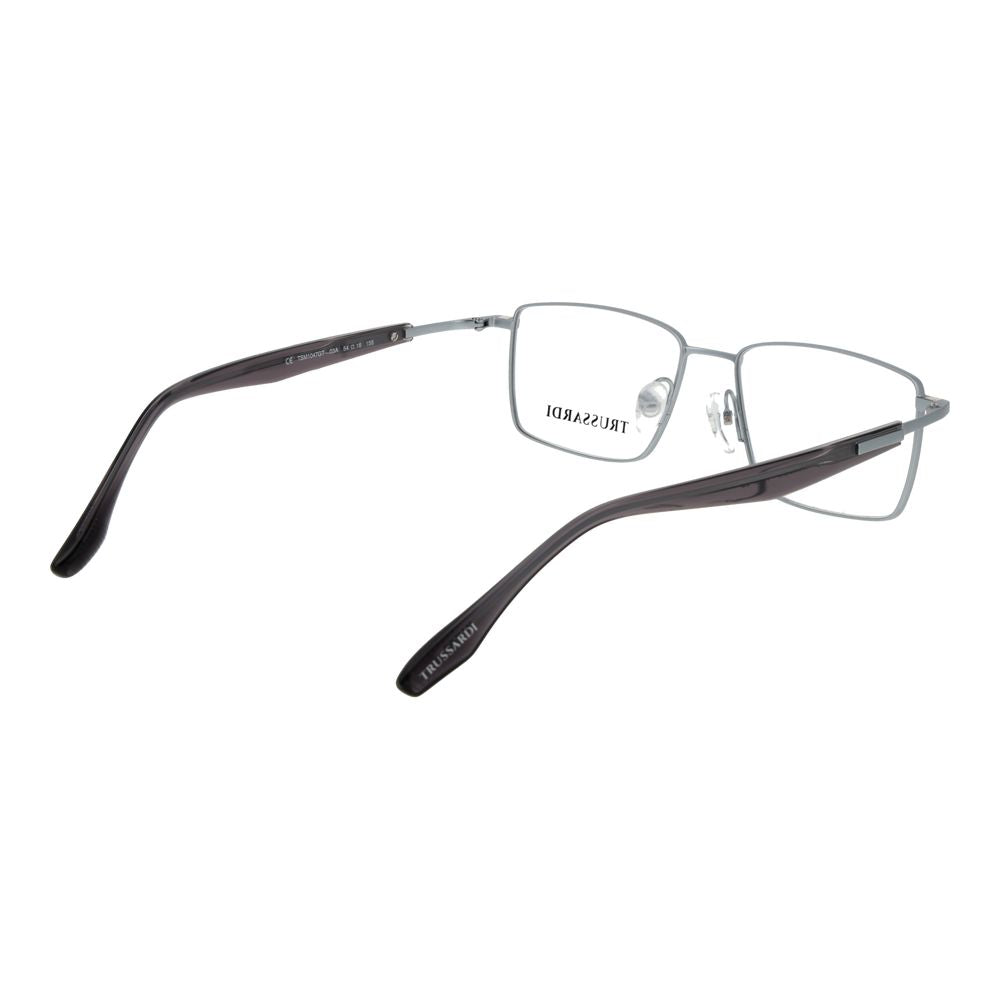 Trussardi Silver Titanium Glasses Men's (Frames)