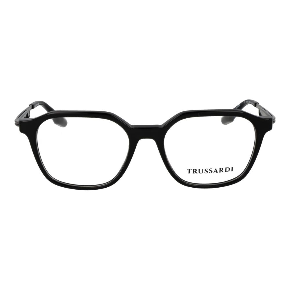 Trussardi Black Acetate Glasses Men's (Frames)